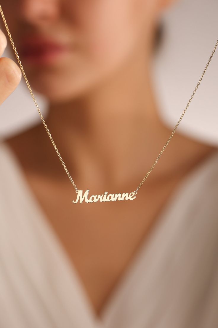 Signature Name Necklace