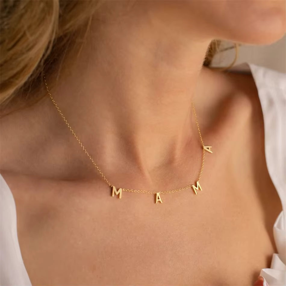 Luxe Custom Letter Choker