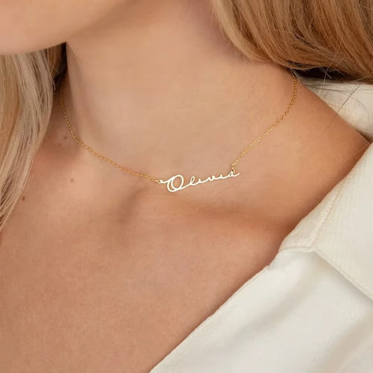 Signature Name Necklace